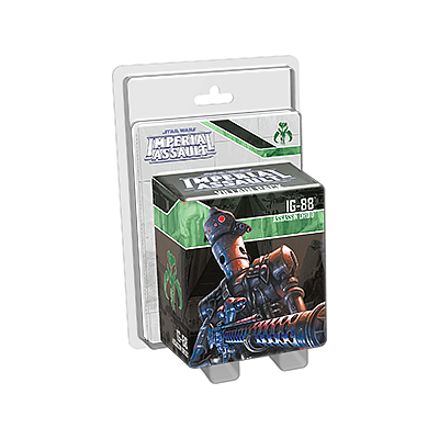 STAR WARS IMPERIAL ASSAULT: IG-88 VILLAIN PACK EN (星球大战 帝国突击：IG-88 反派包 英文版)