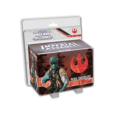 STAR WARS IMPERIAL ASSAULT REBEL SABOTEURS ALLY PACK EN