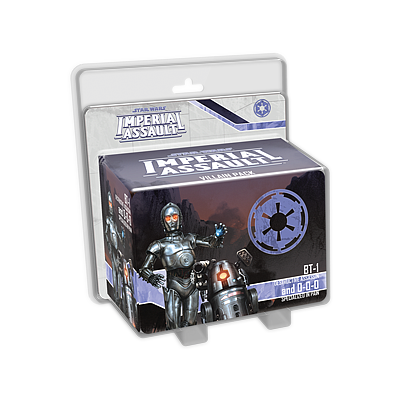 STAR WARS IMPERIAL ASSAULT: BT-1 AND 0-0-0 VILLAIN PACK EN (星球大战 帝国突击：BT-1和0-0-0反派包 英文版)