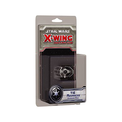 STAR WARS X-WING WAVE I: TIE ADVANCED EXPANSION PACK EN (星球大战 X翼战机：高级TIE 扩展包 英文版)