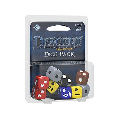 DESCENT 2ND ED: DICE PACK EN (深入绝地 第二版：骰子包 英文版)