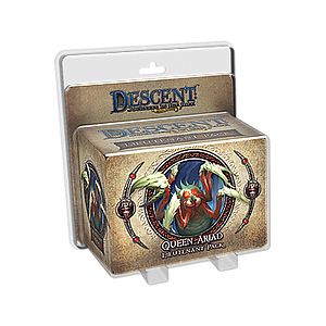 DESCENT 2ND ED: QUEEN ARIAD LIEUTENANT PACK EN (深入绝地 第二版：阿利亚德皇后 邪恶副官补充包 英文版)