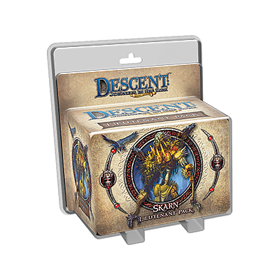 DESCENT: SKARN LIEUTENANT PACK EN (深入绝地 第二版：斯卡恩 邪恶副官补充包 英文版)