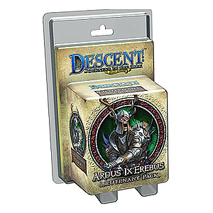 DESCENT: ARDUS IX'EREBUS LIEUTENANT PACK EN (深入绝地 第二版：阿尔杜斯·伊瑟勒布斯 邪恶副官补充包 英文版)