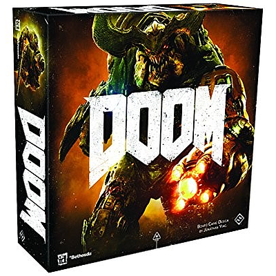 DOOM: THE BOARD GAME SECOND EDITION EN (毁灭战士：第二版 英文版)