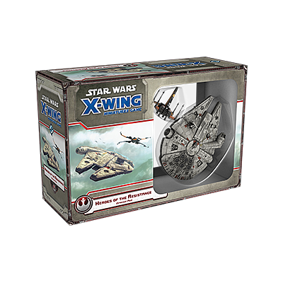 STAR WARS X-WING ACES:  HEROES OF THE RESISTANCE EXPANSION PACK (星球大战 X翼战机王牌飞行员：抵抗组织英雄 扩展包)