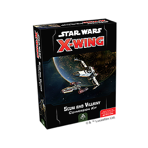 STAR WARS X-WING 2ND EDITION SCUM AND VILLAINY CONVERSION KIT