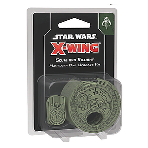 STAR WARS X-WING 2ND EDITION: SCUM MANEUVER DIAL UPGRADE KIT (星球大战 X翼战机 2.0：恶棍操作盘升级套件)