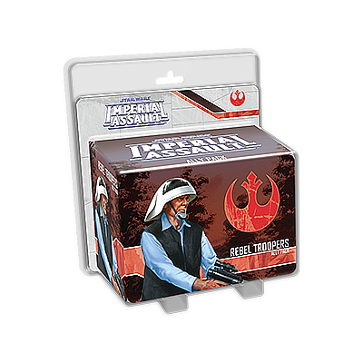 STAR WARS IMPERIAL ASSAULT: REBEL TROOPERS ALLY PACK EN (星球大战 帝国突击：反抗军部队 英文版)