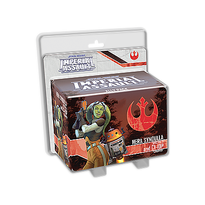 STAR WARS IMPERIAL ASSAULT HERA SYNDULLA AND C1-10P ALLY PACK EN