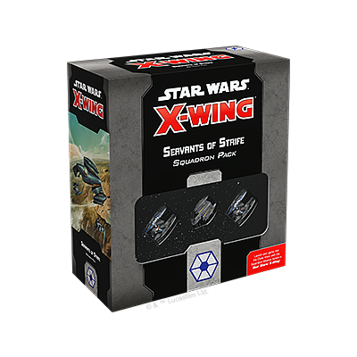 STAR WARS X-WING 2ND EDITION WAVE 3 SERVANTS OF STRIFE SQUADRON PACK EN