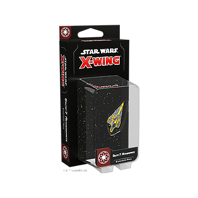 STAR WARS X-WING 2ND EDITION WAVE 3: DELTA-7 AETHERSPRITE EN (星球大战X翼战机第二版第3波：DELTA-7天外飞仙 英文版)