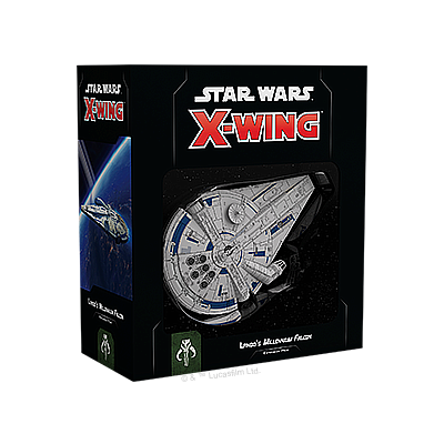 STAR WARS X-WING 2ND EDITION WAVE 1 LANDO'S MILLENNIUM FALCON EN
