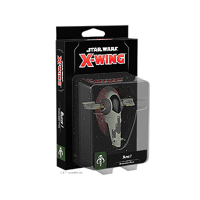 STAR WARS X-WING 2ND EDITION WAVE 1: SLAVE I EN (星球大战 X翼战机 2.0 第1波：奴隶一号 英文版)