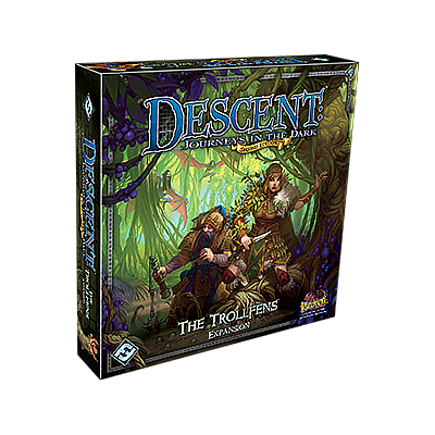 DESCENT 2ND ED: THE TROLLFENS EN (深入绝地第二版：巨魔沼地 英文版)
