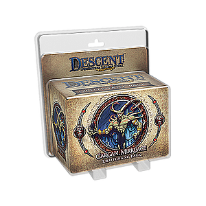 DESCENT 2ND ED: GARGAN MIRKLACE LIEUTENANT PACK EN (深入绝地第二版：嘉甘·暗枪副官包 英文版)