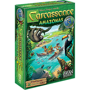 CARCASSONNE: AMAZONAS EN (卡卡颂：亚马逊 英文版)