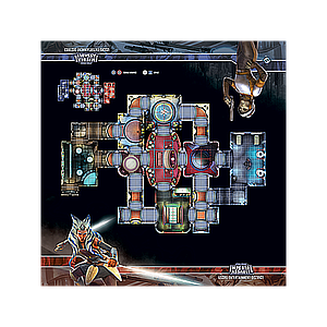 STAR WARS IMPERIAL ASSAULT: USCRU ENTERTAINMENT DISTRICT SKIRMISH MAP (星球大战 帝国突击：USCRU娱乐区冲突战地图)