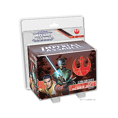 STAR WARS IMPERIAL ASSAULT EZRA BRIDGER AND KANAN JARRUS ALLY PACK EN