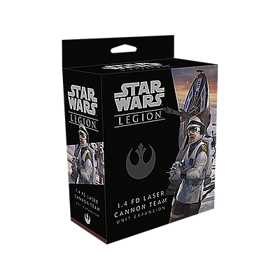 STAR WARS LEGION: 1.4 FD LASER CANNON TEAM UNIT EXPANSION EN (星球大战 军团：1.4 FD激光炮小队单位扩展 英文版)