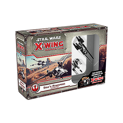 STAR WARS X-WING: SAW'S RENEGADES EXPANSION PACK EN (星球大战 X翼战机：索尔的叛军扩展包 英文版)