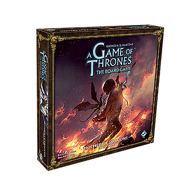 A GAME OF THRONES BOARD GAME: 2ND EDITION: MOTHER OF DRAGONS EXPANSION EN (权力的游戏 版图版 第二版：龙之母 扩展 英文版)