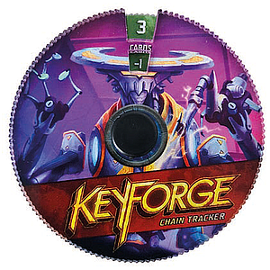 KEYFORGE PREMIUM CHAIN TRACKER LOGOS (熔钥秘境高级枷锁记录盘 逻机)