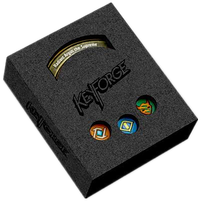 KEYFORGE DECK BOOK BLACK (熔钥秘境牌库书 黑)