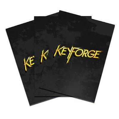 KEYFORGE LOGO SLEEVES PACK OF 40 BLACK