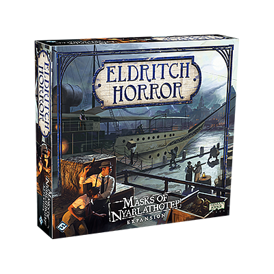 ELDRITCH HORROR: MASKS OF NYARLATHOTEP EN (全球惊悚：奈亚拉托提普的面具 英文版)