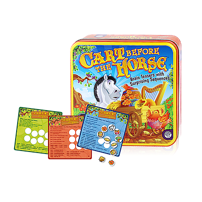 CART BEFORE THE HORSE (小马拉大车)