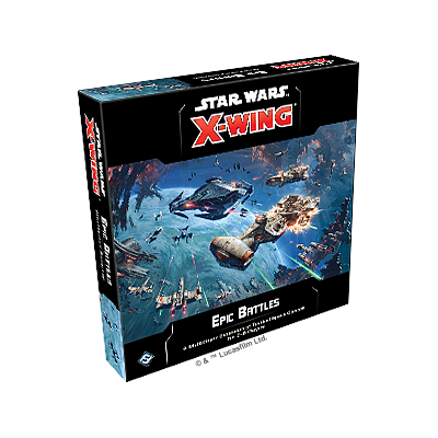 STAR WARS X-WING 2ND EDITION: EPIC BATTLES MULTIPLAYER EXPANSION EN (星球大战X翼战机第2版：史诗战斗多人游戏扩展 英文版)