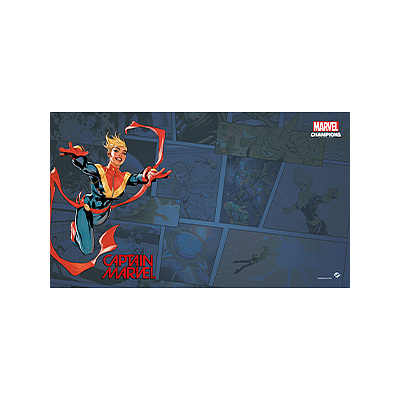 MARVEL CHAMPIONS: CAPTAIN MARVEL GAME MAT (漫威群英传：惊奇队长游戏垫)