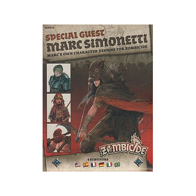 ZOMBICIDE BLACK PLAGUE SPECIAL GUEST BOX - MARC SIMONETTI EN