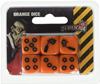 ZOMBICIDE ORANGE SPECIAL DICE