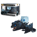 FUNKO POP RIDES: GOT - NIGHT KING & ICY VISERION (GW) (FUNKO权力的游戏坐骑系列：骑冰龙的夜王)